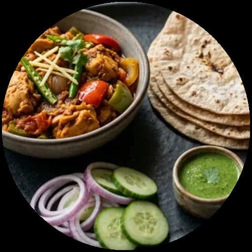 A plated PowerBite meal
